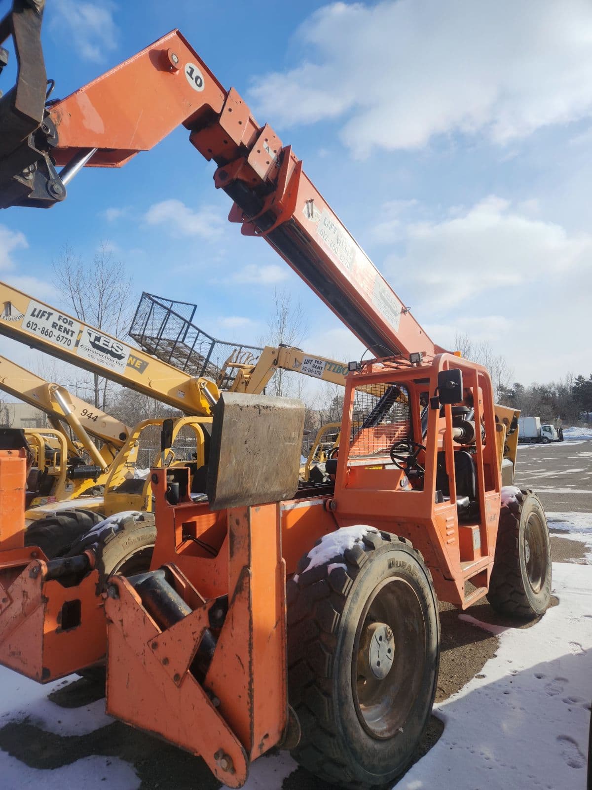 Project Meet Our Biggest Rental Machine the Lull 1054 Telehandler image