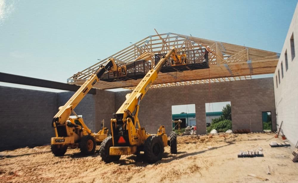 Contact form background